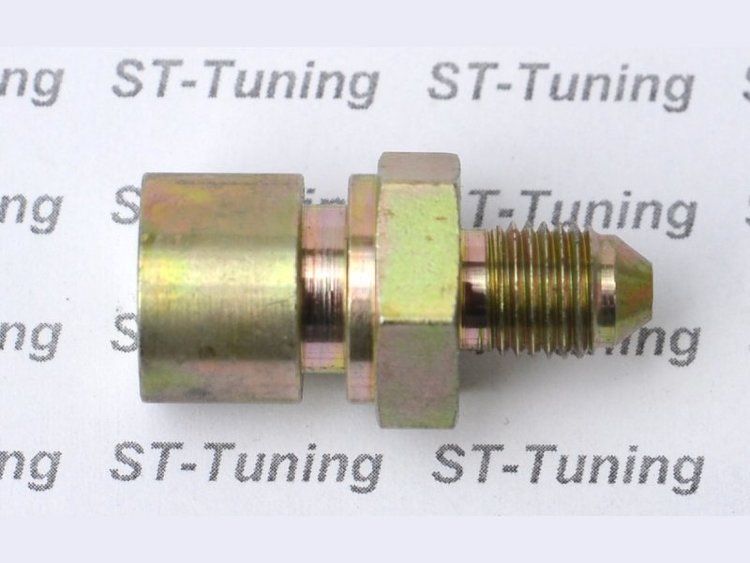 Адаптер П AN03 - М 3/8X24 обратный конус, Goodridge FM10324-03 сталь