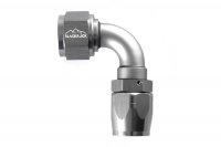 - 12 AN (12AN AN12) фитинг 90°, 20 серия Cutter Style, BLACKROCK LAB A12-090-2Ti