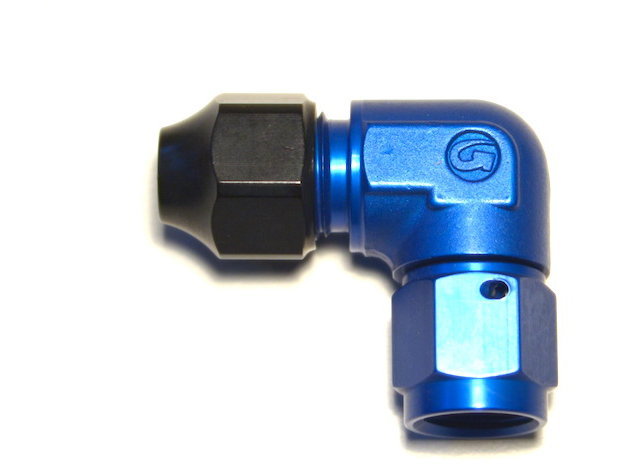 Фитинг AN-06, 90°, Hardline, алюминий, Goodridge HL823-06D
