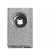 Тройник ABS Goodridge 1 х adapter crimp,- M10*1mm (обратный конус)  крепеж отв. , D-03 ABS-005AT - Тройник ABS Goodridge 1 х adapter crimp,- M10*1mm (обратный конус)  крепеж отв. , D-03 ABS-005AT