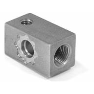 Тройник ABS Goodridge 3 х adapter crimp, крепежное отв. M6  D-03 ABS-002AT - Тройник ABS Goodridge 3 х adapter crimp, крепежное отв. M6  D-03 ABS-002AT