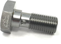 Болт (штуцер) для banjo AN-03, 3/8X24 L=23mm, алюминий, BLACKROCK LAB BB1-3824