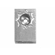 Тройник ABS Goodridge 1 х adapter crimp,- M10*1mm (обратный конус)  крепеж отв. 6mm, D-03 ABS-005A - Тройник ABS Goodridge 1 х adapter crimp,- M10*1mm (обратный конус)  крепеж отв. 6mm, D-03 ABS-005A
