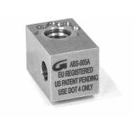 Тройник ABS Goodridge 1 х adapter crimp,- M10*1mm (обратный конус)  крепеж отв. 6mm, D-03 ABS-005A - Тройник ABS Goodridge 1 х adapter crimp,- M10*1mm (обратный конус)  крепеж отв. 6mm, D-03 ABS-005A
