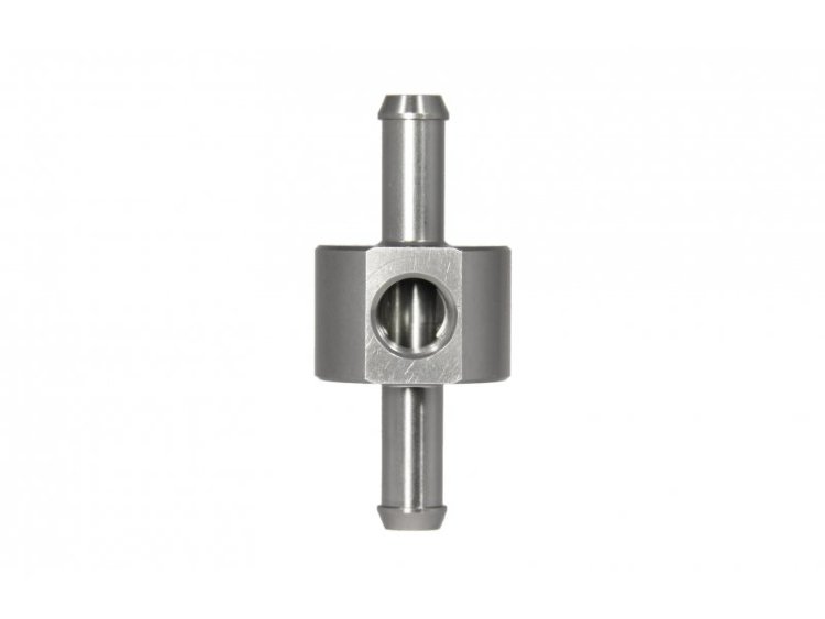 Адаптер под датчик NPT1/8" - диаметр "ёлочки" 7,9mm шланг PUSH FIT , BLACKROCK LAB, P0505-18NPTTi