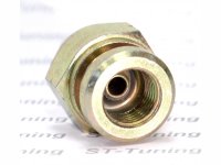 Фитинг мама M10*1 под обратный конус, Toyota, под ключ 19mm D-03 сталь, под опрессовку S762-03-31Z1