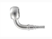 Фитинг banjo d10 mm, 90° D-03 нерж сталь, под опресовку BC03-9D10, BLACKROCK LAB