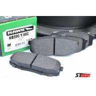 КОМПЛЕКТ ЗАДНИЙ: Тормозные диски DBA 42723S T3 + колодки HAWK LTS Toyota  LC 200,Lexus LX570,LX450D - КОМПЛЕКТ ЗАДНИЙ: Тормозные диски DBA 42723S T3 + колодки HAWK LTS Toyota  LC 200,Lexus LX570,LX450D