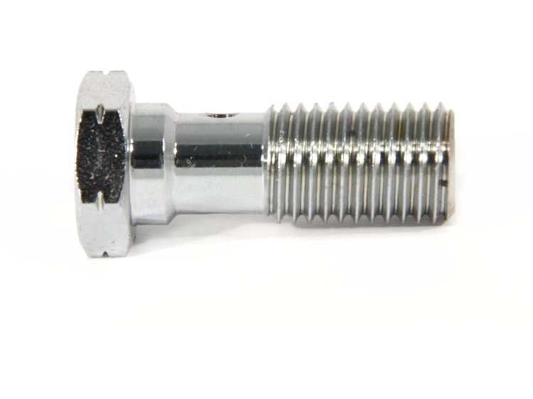 Болт (штуцер) для banjo M12x1.5 L=30mm хром, Goodridge 992-04-M12CH