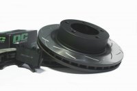 КОМПЛЕКТ ЗАДНИЙ:Тормозные диски DBA 2723ES T2+колодки DC brakes sHD Toyota  LC 200/ Lexus LX570,450D