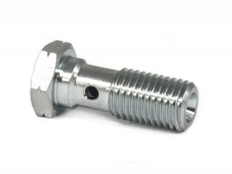 Болт (штуцер) для banjo M8x1 L=20mm  нерж. сталь, Goodridge 992-02-21C
