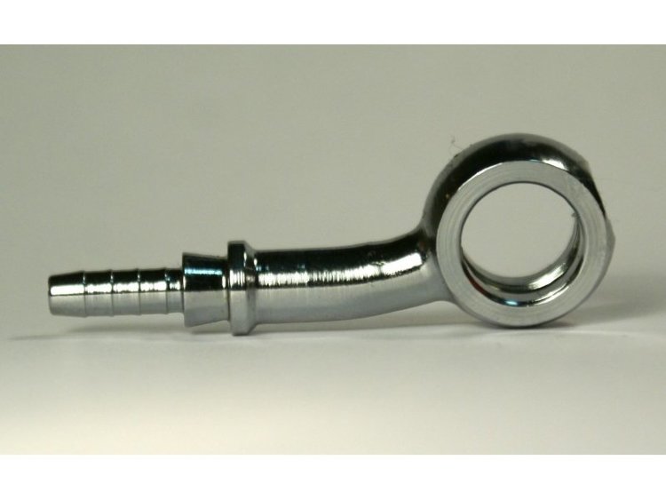 Фитинг banjo d10 mm, 20°, вбок D-03 хром, под опрессовку S5097-03CH, Goodridge
