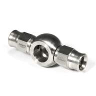 Фитинг banjo d10 mm, проходной D-03 сталь, T03-B10-2SS, BLACKROCK LAB - Фитинг banjo d10 mm, проходной D-03 сталь, T03-B10-2SS, BLACKROCK LAB