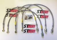 Комплект тормозных шлангов Goodridge. BL Kit Subaru Impreza STI WRX суппорта Brembo 2007-2014