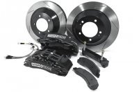 Тормозная система передняя 380x35mm, StopTech 6 поршней, чёрный, Toyota LC200, LX570, 2008-2015