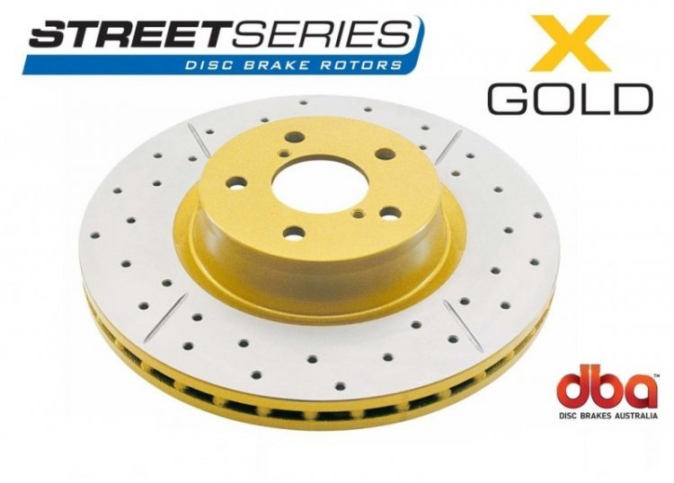 Тормозной диск DBA X GOLD 2714X HILUX2.5L05-, FORTUNER, 4RUNNER 05-ПЕР.