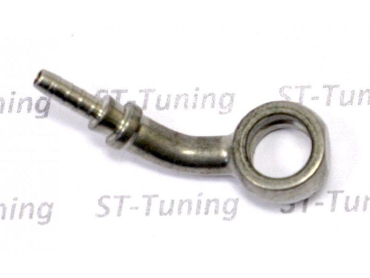 Фитинг banjo d10 mm, 45°, вправо D-03 нерж. сталь, под опрессовку S5094R-03C, Goodridge