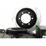 КОМПЛЕКТ ПЕРЕДНИЙ:Тормозные диски DBA 2736S T2+колодки DC brakes sHD Toyota PRADO 150 / Lexus GX460 - КОМПЛЕКТ ПЕРЕДНИЙ:Тормозные диски DBA 2736S T2+колодки DC brakes sHD Toyota PRADO 150 / Lexus GX460