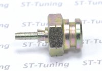 Фитинг мама M10*1 под прямой конус, под ключ 19mm D-03 сталь, под опрессовку S758-03-31Z1 Goodridge