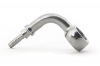 Фитинг banjo d10 mm, 90° D-03 сталь, под опрессовку S5099-03Z1, Goodridge