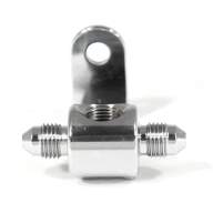 Соединитель тройник под датчик П AN03-М NPT1/8X27 - П AN03, с кронштейном, хром, Goodridge MCHD-016 - Соединитель тройник под датчик П AN03-М NPT1/8X27 - П AN03, с кронштейном, хром, Goodridge MCHD-016