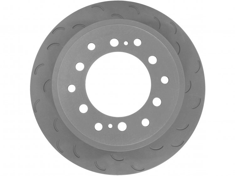 Тормозной диск HTS5046 HAWK Talon СЛОТИРОВАННЫЙ Toyota LC150 PRADO, Lexus GX460, ЗАДНИЙ 312x18мм