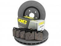 КОМПЛЕКТ ПЕРЕДНИЙ Subaru Impreza WRX STI, 326x30мм; 5*114,3 mm Диски HAWK + Колодки DC RT.2