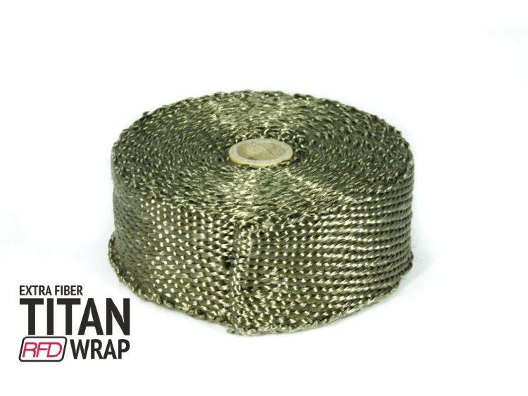 Термолента 50mm*7,5m, толщина 3mm, Titan, до 1100°С Thermal Division TDTW0225F