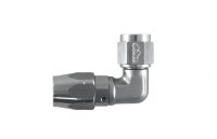 - 6 AN (6AN AN6) фитинг 90°, кованый, BLACKROCK LAB A06-090-6Ti