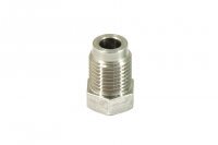Штуцер (для тормозной трубки) папа M10x1 mm КОРОТКИЙ нерж. сталь Goodridge N8401C