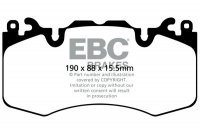 Колодки тормозные DP42064R EBC Yellowstuff