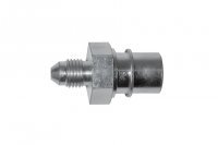 Адаптер П AN04 - М M10x1, обратный конус, Goodridge FM10100-04 сталь