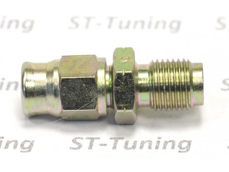 Фитинг папа M10*1 под обратный конус, короткий D-03 сталь 442-31P, Goodridge