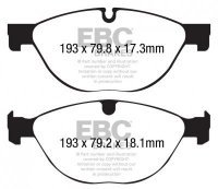 Колодки тормозные DP42191R EBC Yellowstuff