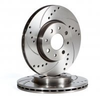 Диск тормозной OmniCompetition перф.+насечки VP700 перед. 314mm AUDI A6 4F