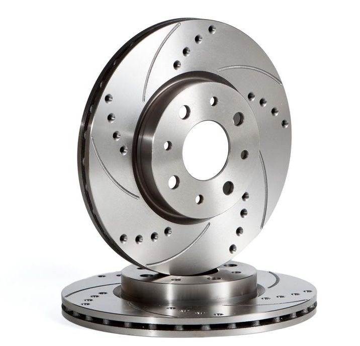 Диск тормозной OmniCompetition перф.+насечки VP700 перед. 314mm AUDI A6 4F
