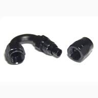 - 6 AN (6AN AN6) фитинг 150°, 20 серия Cutter Style, BLACKROCK LAB ЧЁРНЫЙ, A06-150-2BK - - 6 AN (6AN AN6) фитинг 150°, 20 серия Cutter Style, BLACKROCK LAB ЧЁРНЫЙ, A06-150-2BK