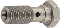 Болт (штуцер) для banjo M12*1 mm L=31mm, нерж сталь, BLACKROCK LAB BB1-M1210SS