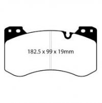 Колодки тормозные DP82454RP1 EBC RP-1