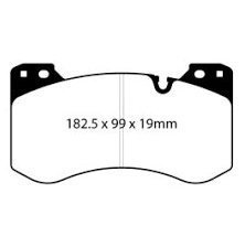 Колодки тормозные DP82454RP1 EBC RP-1