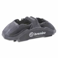 Комплект суппортов 2 шт. Brembo 6 поршней; диаметр поршней 34mm-36mm-38mm;  матовый серый - Комплект суппортов 2 шт. Brembo 6 поршней; диаметр поршней 34mm-36mm-38mm;  матовый серый