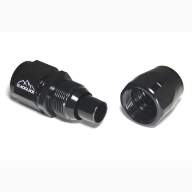 - 10 AN (10AN AN10) фитинг прямой 20 серия Cutter Style, BLACKROCK LAB ЧЁРНЫЙ, A10-001-2BK - - 10 AN (10AN AN10) фитинг прямой 20 серия Cutter Style, BLACKROCK LAB ЧЁРНЫЙ, A10-001-2BK