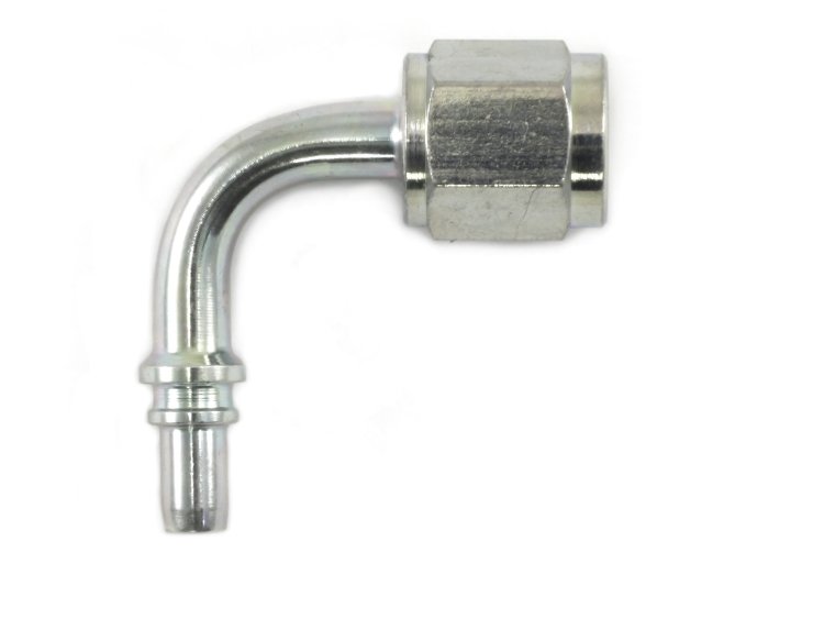 - 4 AN (4AN AN4) фитинг 90° D-04 под опрессовку 600 серия Goodridge S6091-04Z1MP