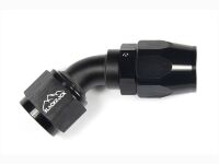 - 10 AN (10AN AN10) фитинг 45°, 20 серия Cutter Style, BLACKROCK LAB ЧЁРНЫЙ, A10-045-2BK