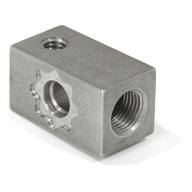Тройник ABS Goodridge 2 х adapter crimp,- M10*1mm (обратный конус)  крепеж отв. 6mm, D-03 ABS-001AT - Тройник ABS Goodridge 2 х adapter crimp,- M10*1mm (обратный конус)  крепеж отв. 6mm, D-03 ABS-001AT
