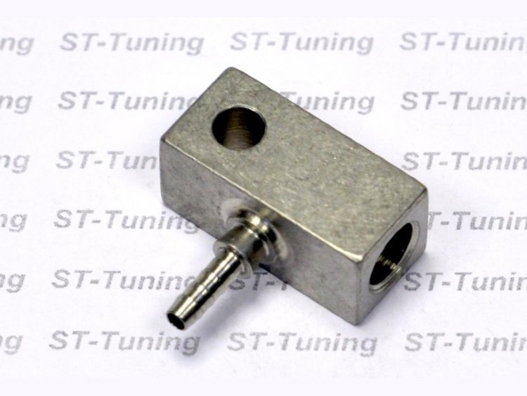 Фитинг Goodridge crimp-M10x1, обратный конус, 90 град. D-03 нержавейка, SP-202