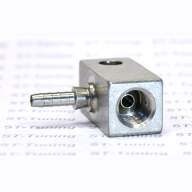 Фитинг Goodridge crimp-M10x1, обратный конус, 90 град. D-03 нержавейка, SP-202 - Фитинг Goodridge crimp-M10x1, обратный конус, 90 град. D-03 нержавейка, SP-202