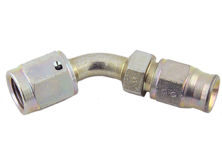 Фитинг мама AN-03 3/8X24 под прямой конус, 45° D-03 сталь, 6046-03P, Goodridge
