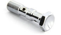 Болт (штуцер) двойной для banjo AN-03, 3/8x24 L=40 mm сталь хром Goodridge 773-03LCH