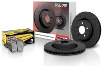 КОМПЛЕКТ ПЕРЕД. Toyota LC200 2015+, Lexus LX450D, LX570 2015+ ; Тормозные диски HAWK + колодки PC